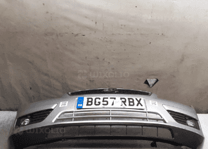 Zderzak przód przedni ford focus MK2 2 ii 03 srebrny halogeny 2
