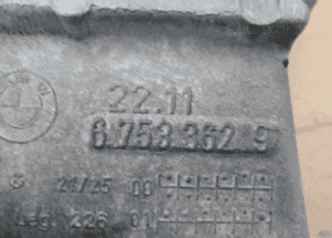 Łapa podpora silnika BMW E39 2.5 6752648 6753362 5