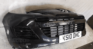 Zderzak przód przedni do peugeot 207 lift fl exl exld czarny 4
