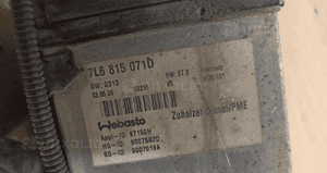 WEBASTO VW TOUAREG nr 7L6815071D + UCHWYT MOCOWANIE nr 7L0819750E 2