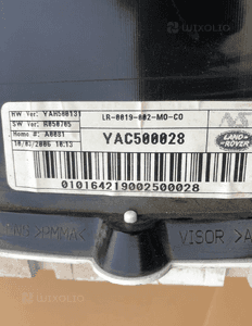 Licznik RHD YAC500028 Land Rover Discovery 3 III 2.7 TDV6 2