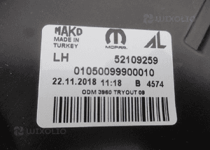 Lampa przednia przód lewa fiat doblo ii 2 lift 2014-2022 rok 17