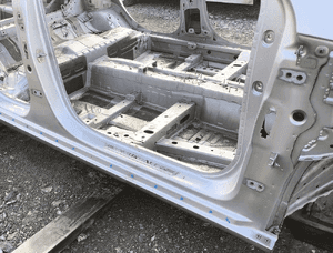 Opel insignia b ćwiartka prawa próg słupek a i b prawy 2