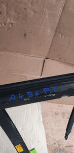 Mechanizm podnośnik szyby ramka prawy tył Audi A4 B6 8E0839462 6