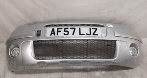 Zderzak przód przedni citroen C3 prulier ezrc srebrny halogeny 1