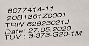 BMW 3 G20 G21 KIEROWNICA MULTIFUNKCYJNA Skóra M-Pakiet 8077414 5