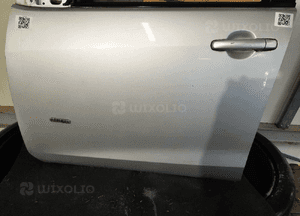 / DRZWI PRZÓD PRZEDNIE LEWE SUZUKI SPLASH OPEL AGILA B Z157 SREBRNE 5