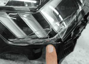 Audi Q3 83A full led matrix lampa przednia lewa przód 3