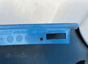 Renault scenic iii lift 13-18r błotnik lewy przód 631017609R 3