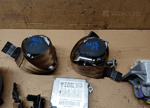 Poduszka konsoli kierowcy poduszki pasy sensor napinacze AIRBAG zestaw naprawczy Audi A6 C6 4