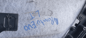 Tapicerka boczek drzwi lewy tył tylna lewa Fiat Punto EVO 8