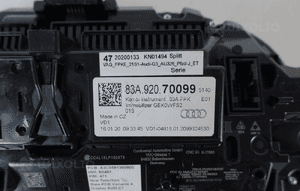 Licznik virtual zegary lcd audi Q3 83A 83A920700 5