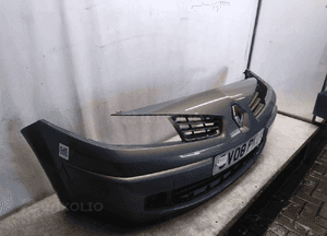 Zderzak przód przedni do renault megane ii 2 lift fl szary grafitowy halogeny 3