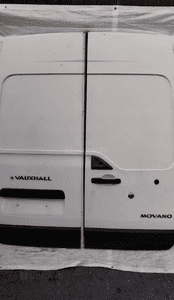 Drzwi lewe tył tylne master iii movano b NV400 200CM H2 średni 1