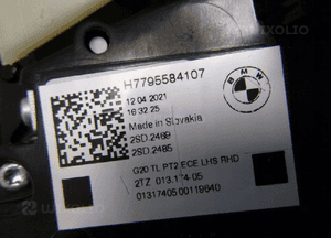 Bmw 3 iii G20 lampa tył tylna lewa led w klape usa 16