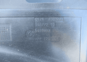 Prowadnica powietrza wlot kanał bmw 1 F20 F21 2011- 2