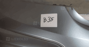 Zderzak tył tylny opel corsa d 4 iv Z163 szary 3D 3 drzwi hb 2