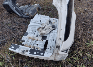 Błotnik tył prawy ćwiartka mercedes ml W166 4