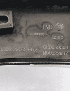 Land rover defender L663 listwa nakładka błotnika lewy tył tylna z odblaskiem oryginał 12