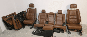 Jeep Grand cherokee WK2 Summit środek skóry europa fotele