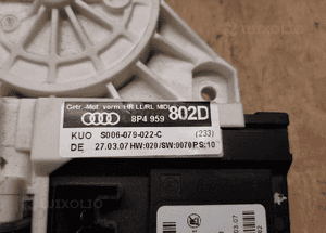 Silniczek Szyby Mechanizm Podnoszenia Szyby Prawy Tyl Audi A3 8P 11