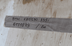 Przewód wspomagania bmw E90 E91 3.5 i N54 N55 6771879 2009 6