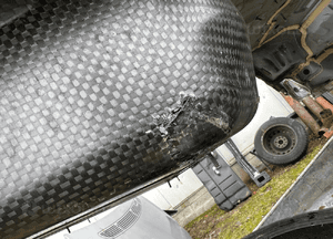 MERCEDES s 222 ćwiartka prawa podluznica fartuch  pas  wanna Carbon belka 5