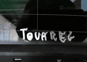 Szyba klapy bagażnika VW Touareg 7L0 3