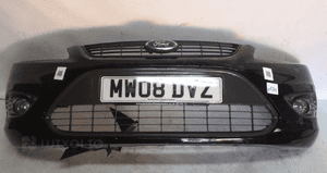 Zderzak przód przedni do ford focus MK2 ii lift fl grill halogeny F3 czarny 1