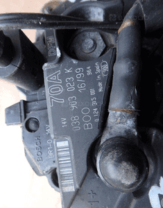 ALTERNATOR VW CADDY POLO 1.9 TDI 038903023K AGR 2