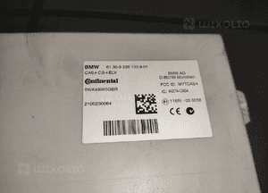 BMW 5 F07 F10 F11 F12 F13 3.0D STEROWNIK MODUŁ CAS CAS4 WTYCZKI ORYGINAŁ 7