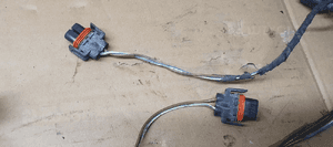 Wiązka instalacja zderzaka przód halogenów Audi A4 B6 8E0971095 5