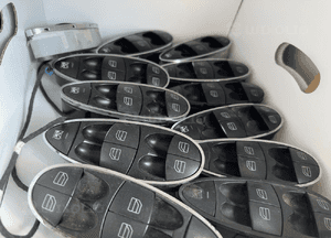 mercedes e 211 cls 219 przyciski panel regulacja sterownik szyb