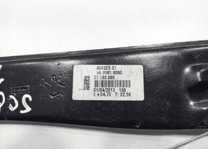 PODNOŚNIK MECHANIZM SZYBY PRAWY PRZÓD PRZEDNI PEUGEOT 508 I 9686618080 10- 4