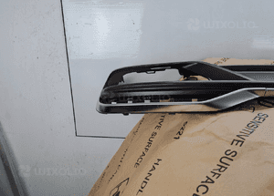Spojler dyfuzor zderzak audi A5 8W 8W6 fy B9 chrom 2