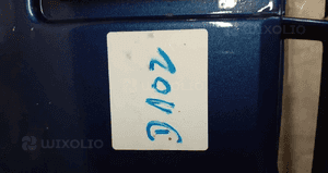 Zderzak przód przedni do ford focus MK2 ii halogeny 36 niebieski 2