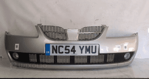 Zderzak przód przedni do nissan almera N16 lift fl KL0K srebrny 1