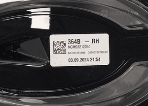 Fiat 600 halogen światło lampa prawa do jazdy dziennej nowy oryginał 4
