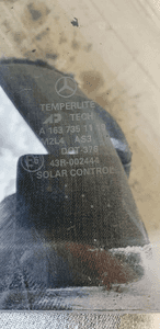 Szyba lewy tył tylna lewa Mercedes ML W163 AS3 A1637351110 4