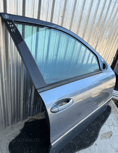 MERCEDES E 211 drzwi prawe przednie przód srebrne szyba zamek klamka avantgarde 3