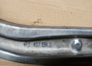 Wahacz prawy przód przedni prawy Audi A6 C6 4F0407694G 5
