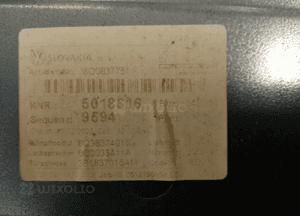 Mechanizm podnośnik szyby lewy przód VW Polo 9N 5
