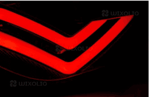 Lampy diodowe seat ibiza 6J 3 drzwiowe od 06.2008 do 2012 black led bar 4