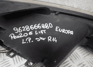 Lampa lewy przód peugeot 206 lift europa 9628666880 4