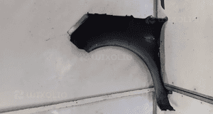 RENAULT SCENIC II 2 BŁOTNIK przód prawy kolor TERNK 4