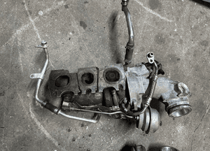 mercedes m276 turbosprężarka lewa prawa turbo turbina 2