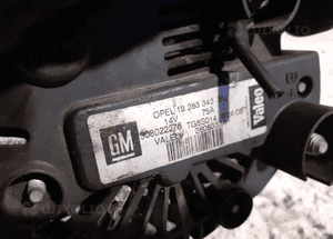 ALTERNATOR VALEO OPEL CORSA D 1.3 13283343BU ORYGINAŁ WYSYŁKA 4