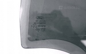 Ford fiesta MK7 szyba drzwi lewy tył 8A61-A25713-B 5
