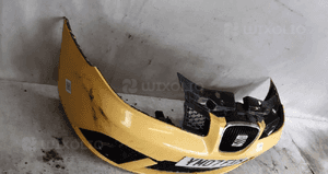 Zderzak przód przedni seat ibiza 6L fr lift fr sport LS1H zolty zółty halogeny 2
