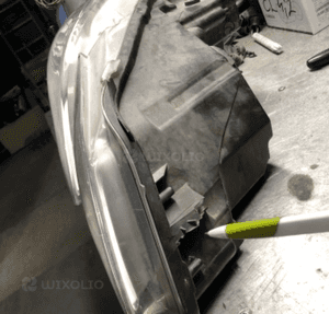 Mercdes E 207 lampa h7 prawa lewa Europa szkło soczewka 5